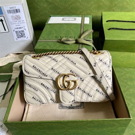 gucci x balenciaga mini wallet|Gucci X Balenciaga bag.